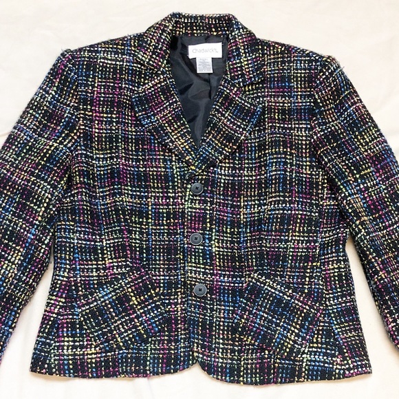 Chadwicks Jackets & Blazers - Chadwick’s colorful women’s blazer